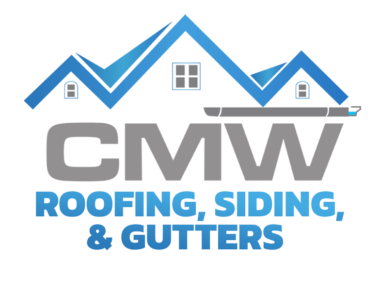 CMW Roofing Siding & Gutters Logo.